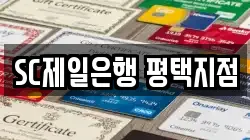 SC제일은행 평택지점