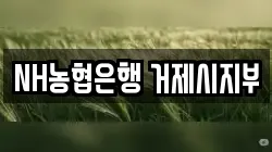 NH농협은행 거제시지부
