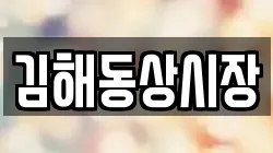 김해동상시장