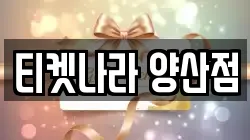 티켓나라 양산점