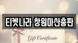티켓나라 창원마산총판