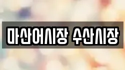 마산어시장 수산시장