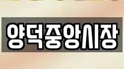 양덕중앙시장