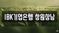 IBK기업은행 창원상남