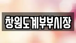 창원도계부부시장