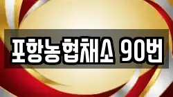 포항농협채소 90번
