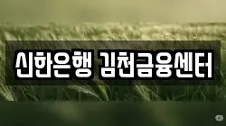 신한은행 김천금융센터