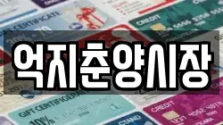 억지춘양시장