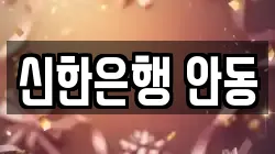 신한은행 안동