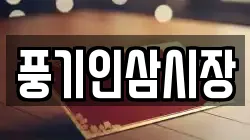 풍기인삼시장
