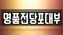 명품전당포대부