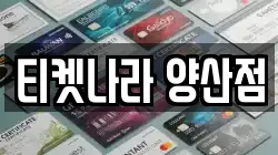 티켓나라 양산점