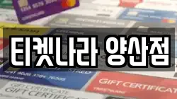 티켓나라 양산점