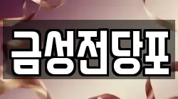금성전당포