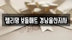 젤리맘 보들매트 경남울산지사