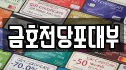 금호전당포대부