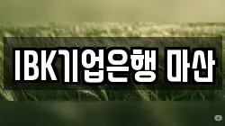 IBK기업은행 마산
