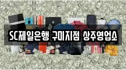 SC제일은행 구미지점 상주영업소