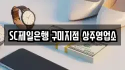 SC제일은행 구미지점 상주영업소