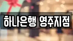 하나은행 영주지점