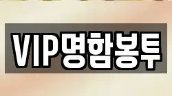 VIP명함봉투