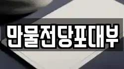 만물전당포대부