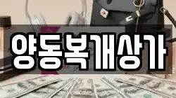 양동복개상가
