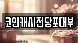 코인캐시전당포대부