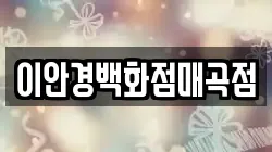 이안경백화점매곡점