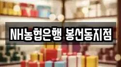 NH농협은행 봉선동지점