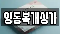 양동복개상가