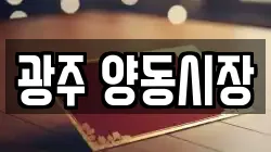 광주 양동시장
