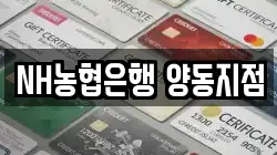 NH농협은행 양동지점