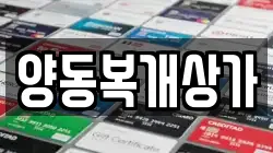 양동복개상가