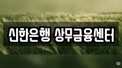 신한은행 상무금융센터