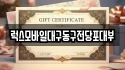 럭스모바일대구동구전당포대부