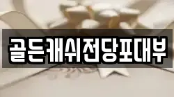 골든캐쉬전당포대부
