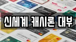 신세계 캐시론 대부