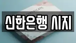 신한은행 시지