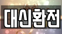 대신환전