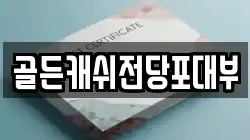 골든캐쉬전당포대부