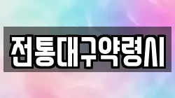 전통대구약령시