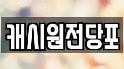 캐시원전당포