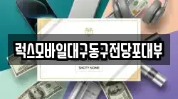럭스모바일대구동구전당포대부