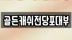 골든캐쉬전당포대부