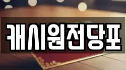 캐시원전당포