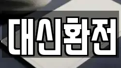 대신환전