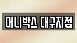 머니박스 대구지점