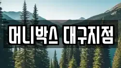머니박스 대구지점