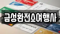 금성환전소여행사